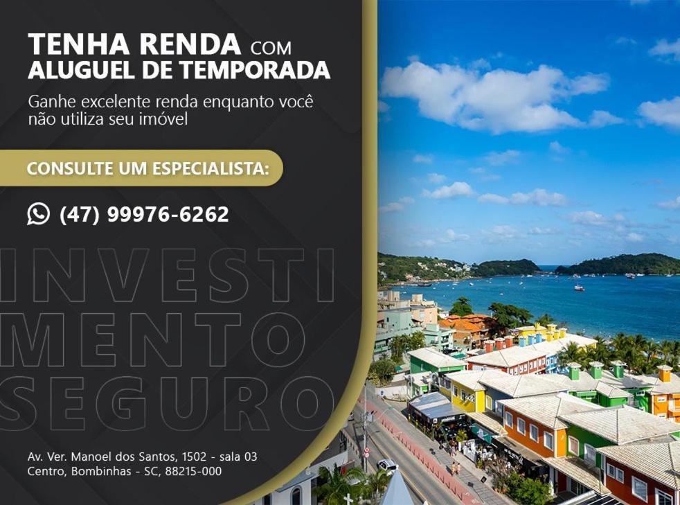 Cobertura Espacosa E Confortavel No Centro De Bombinhas Exteriér fotografie
